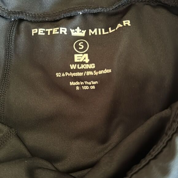 Peter Millar Black Mesh Pleated Golf Skirt Skort S - Picture 6 of 6